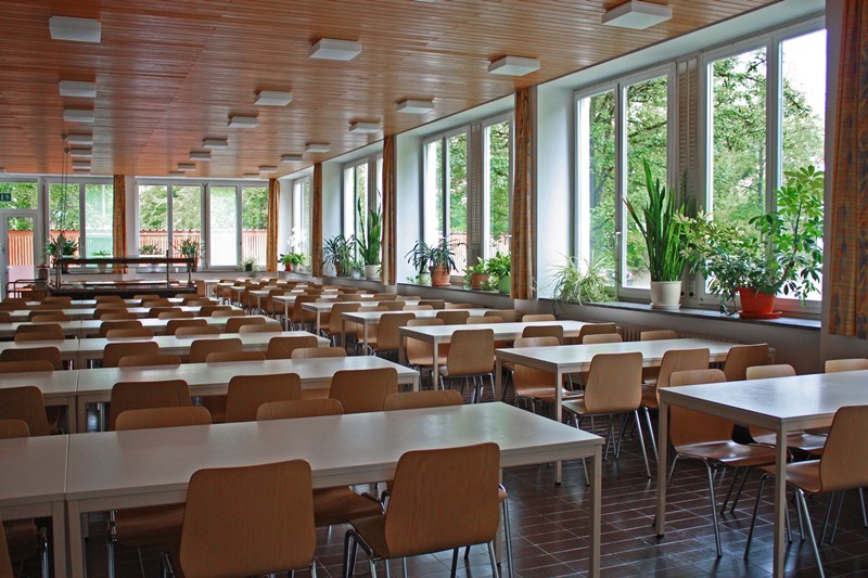 Blick in die hochschuleigene Mensa