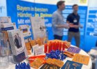 Gut aufgestellt: Am Stand der HföD gab es für Interessierte alle Informationen zum dualen Studium beim Freistaat.